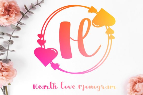 Hearth Love Monogram Font Download for Desktop