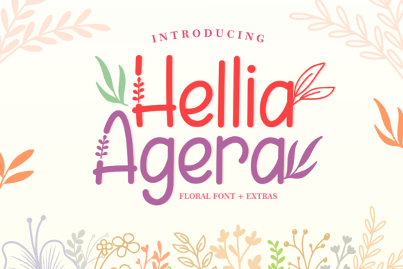 Hellia Agera Font - Featured Image