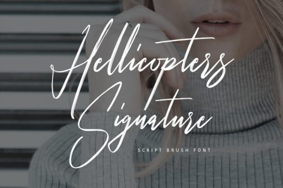 Hellicopters Font - Featured Image