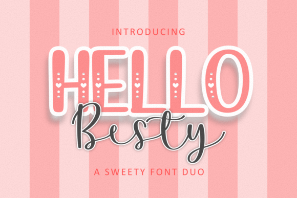 Hello Besty Duo Font - Featured Image