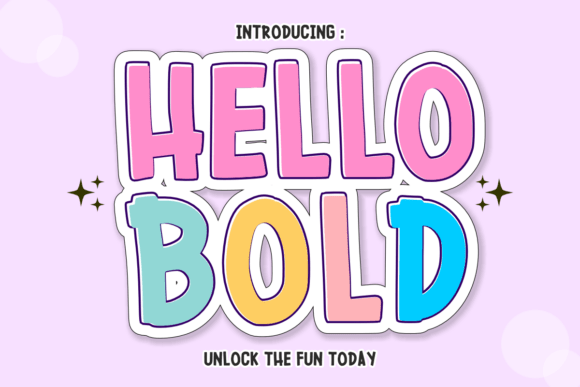 Hello Bold Font - Featured Image