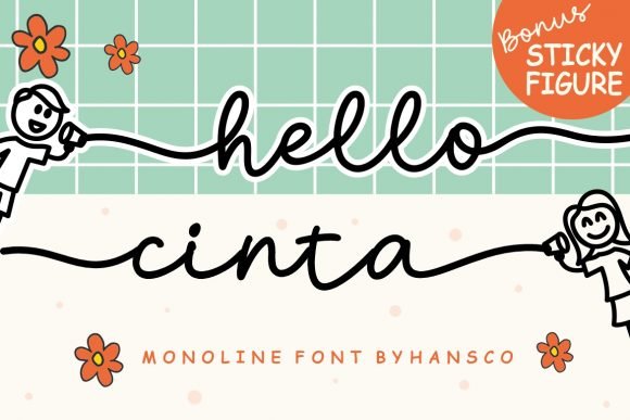 Hello Cinta Font Download for Desktop