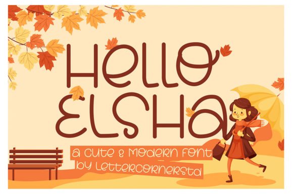 Hello Elsha Font - Featured Image