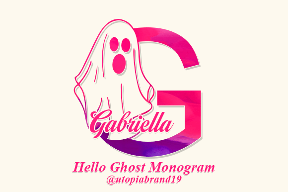 Hello Ghost Monogram Font Download for Desktop