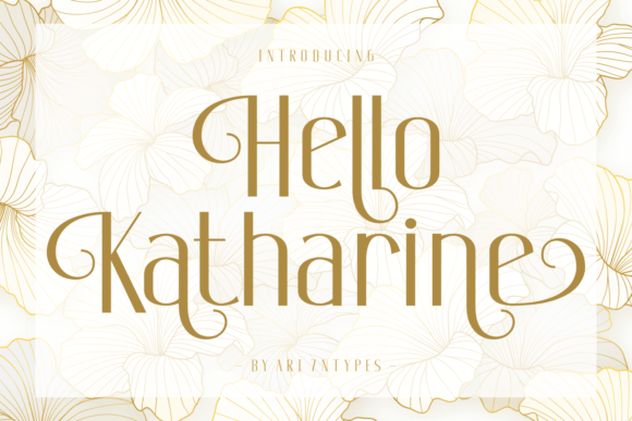 Hello Katharine Font Download for Desktop