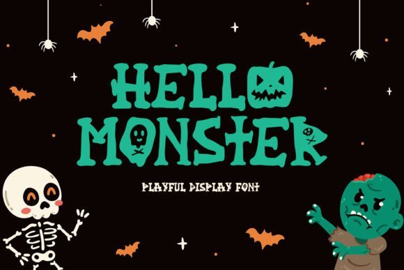 Hello Monster Font - Featured Image
