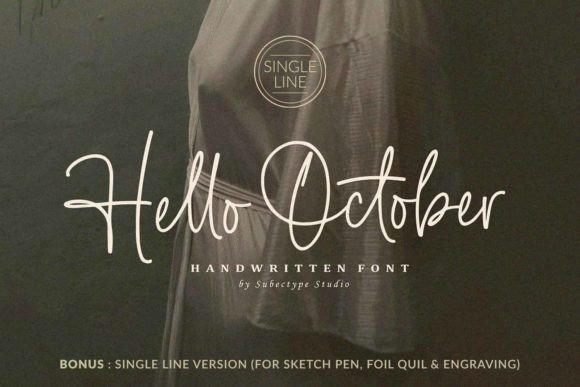 Hello October Font Download for Desktop