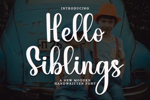 Hello Siblings Font Download for Desktop