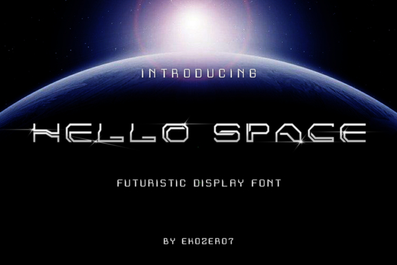 Hello Space Font Download for Desktop