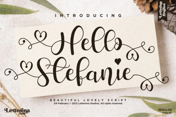 Hello Stefanie Font Download for Desktop