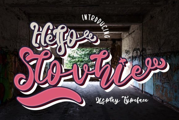 Hello Stovhie Font Download for Desktop