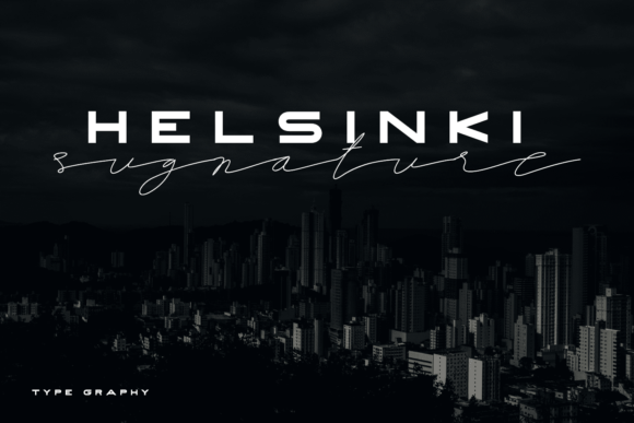 Helsinki Signature Font - Featured Image