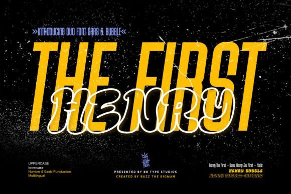 Henry the First Duo Font Download for Desktop