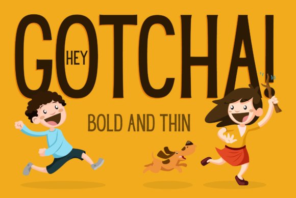 Hey Gotcha! Font - Featured Image