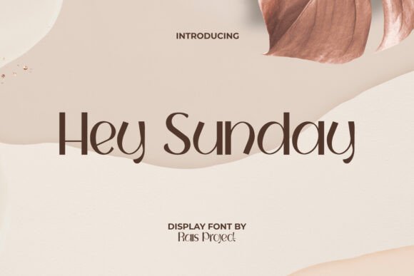 Hey Sunday Font - Featured Image