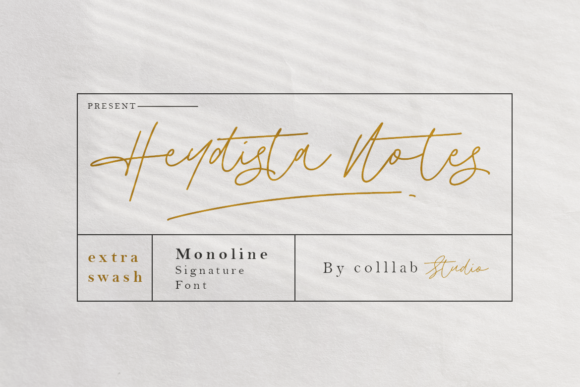 Heydista Notes Font Download for Desktop