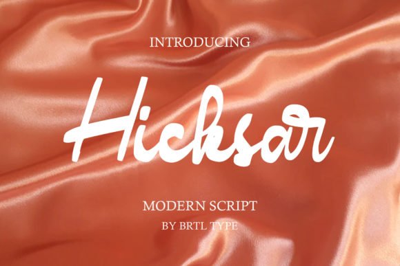 Hicksar Font - Featured Image