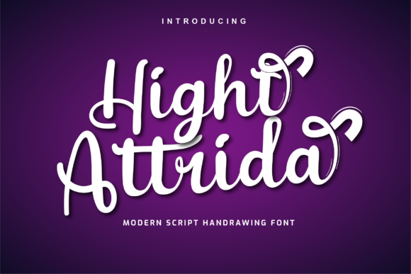 Hight Attrida Font Download for Desktop