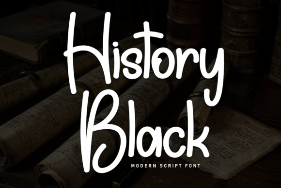 History Black Font Download for Desktop