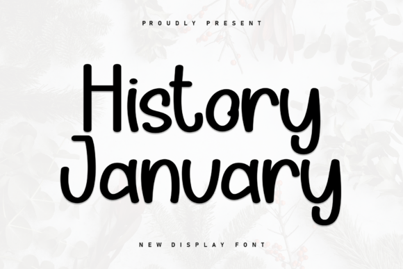 History January Font - Featured Image