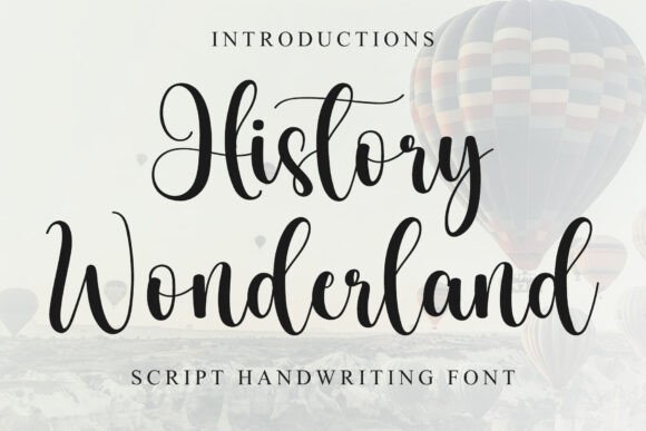 History Wonderland Font Download for Desktop