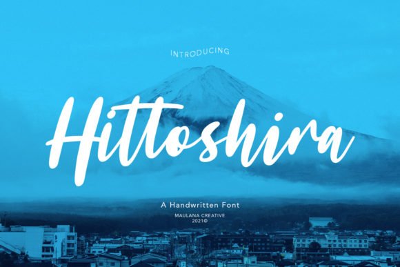 Hittoshira Font - Featured Image