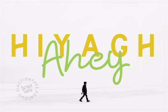 Hiyagh Ahey Font - Featured Image