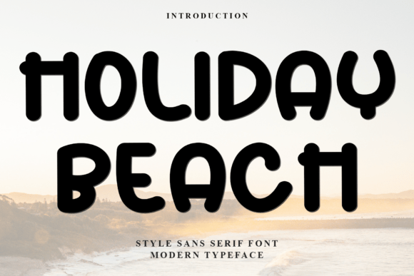 Holiday Beach Font Download for Desktop