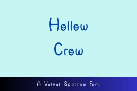 Hollow Crow Font - Featured Image