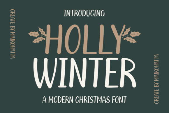 Holly Winter Font Download for Desktop