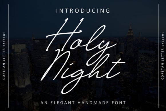 Holy Night Font Download for Desktop