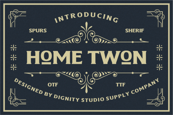 Home Twon Font - Featured Image