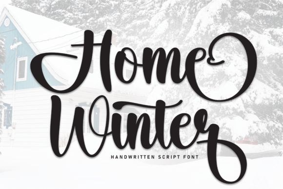 Home Winter Font Download for Desktop