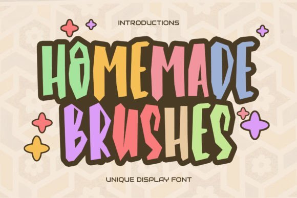 Homemade Brushes Font Download for Desktop