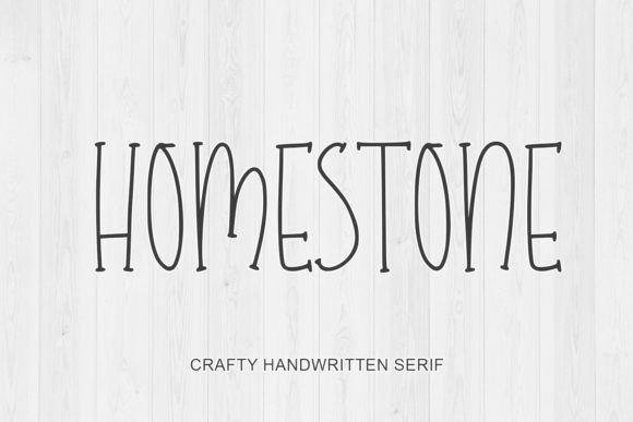 Homestone Font - Featured Image