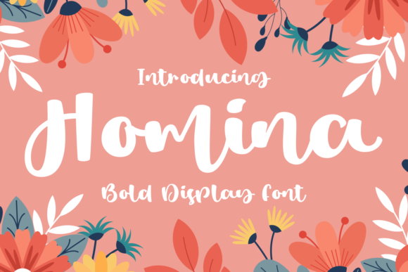 Homina Font - Featured Image