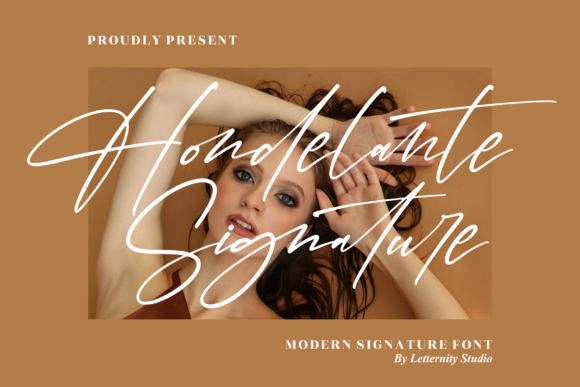Hondelante Signature Font - Featured Image