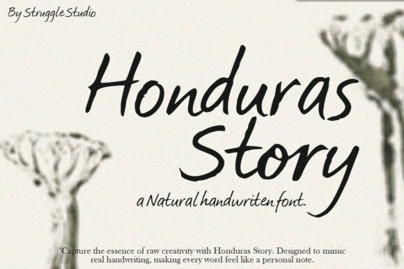 Honduras Story Font Download for Desktop