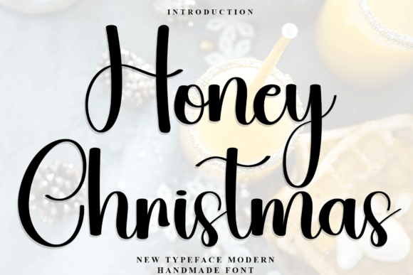 Honey Christmas Font - Featured Image