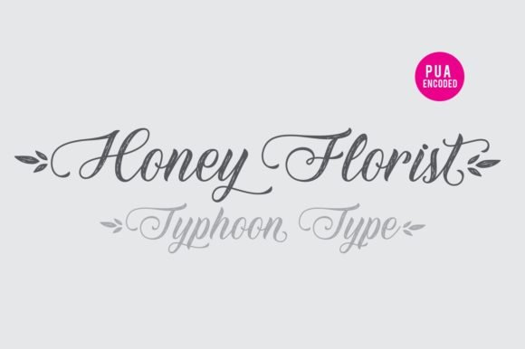 Honey Florist Font - Featured Image