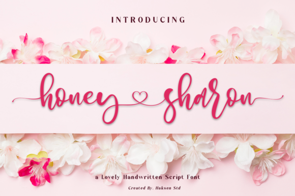 Honey Sharon Font - Featured Image