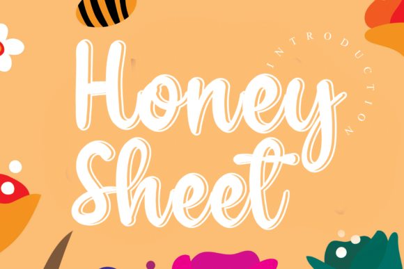 Honey Sheet Font - Featured Image