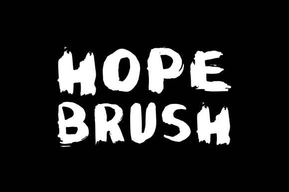 Hope Brush Font Download for Desktop