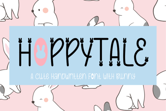 Hoppytale Font - Featured Image