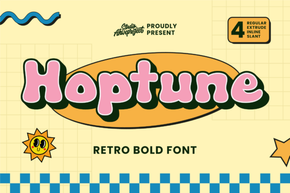 Hoptune Font - Featured Image