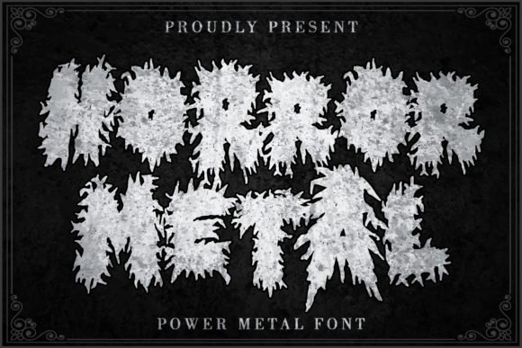 Horror Metal Font Download for Desktop