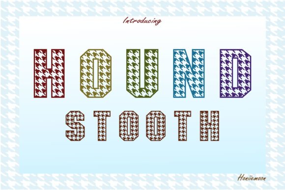 Hound Stooth Font Download for Desktop