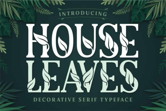 House Leaves Font Download for Desktop