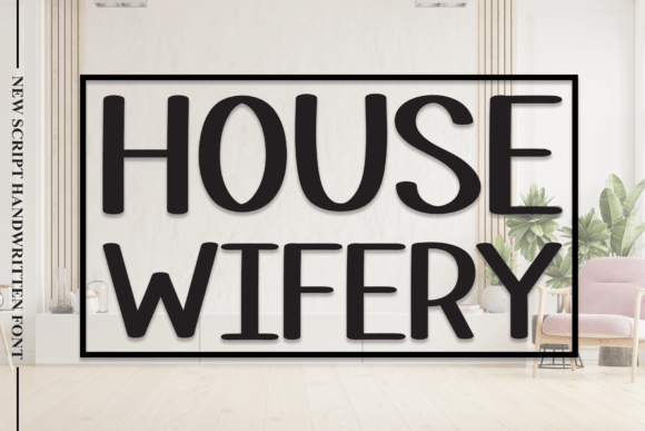 House Wifery Font - Featured Image