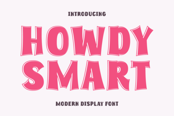 Howdy Smart Font - Featured Image